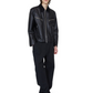 Ilcorso Skulls Crop Coated Jacket Black | ODD EVEN