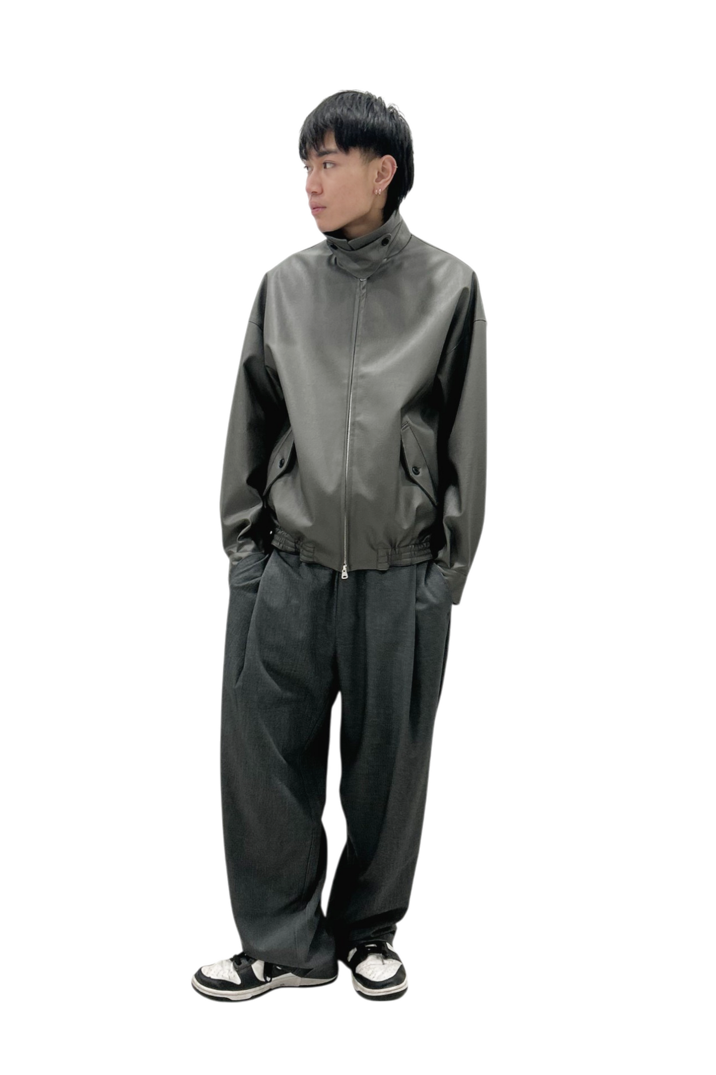 Howell Sonder Jacket Charcoal | ODD EVEN