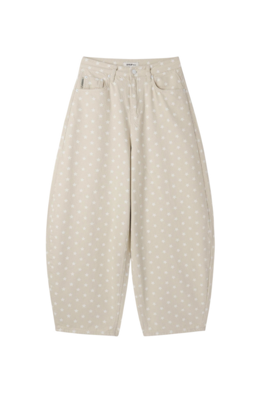 Develop Korea Starry Night Jeans White | ODD EVEN