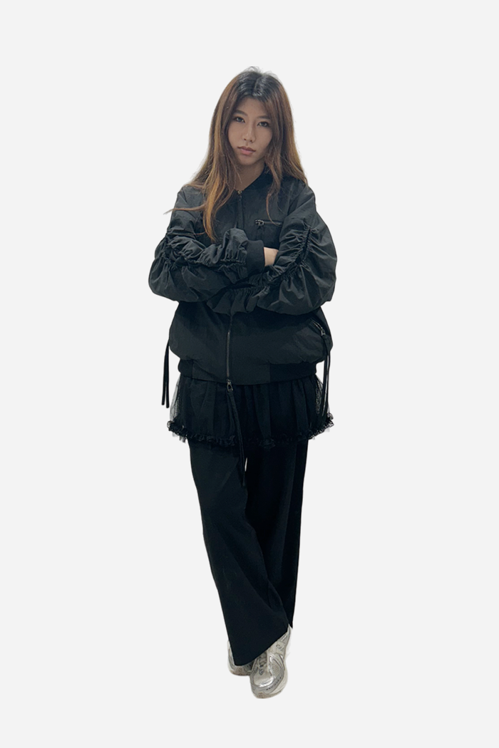 Lead Stranger Bomber Jacket Black | ODD EVEN