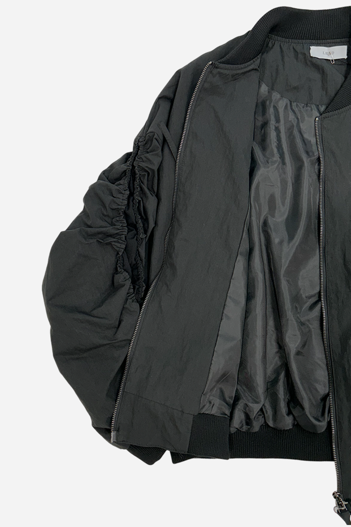 Lead Stranger Bomber Jacket Black | ODD EVEN