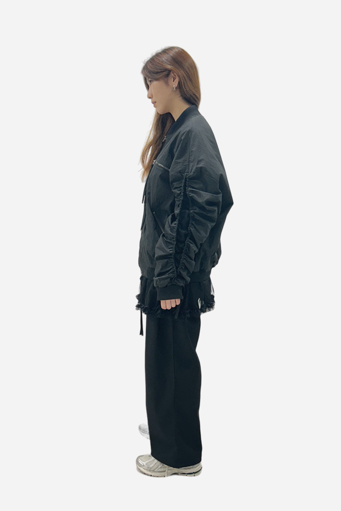 Lead Stranger Bomber Jacket Black | ODD EVEN