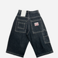 Develop Korea Tally Ho! Jorts Indigo | ODD EVEN