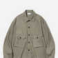 LJG Two Pocket Shirt Jacket Beige | ODD EVEN