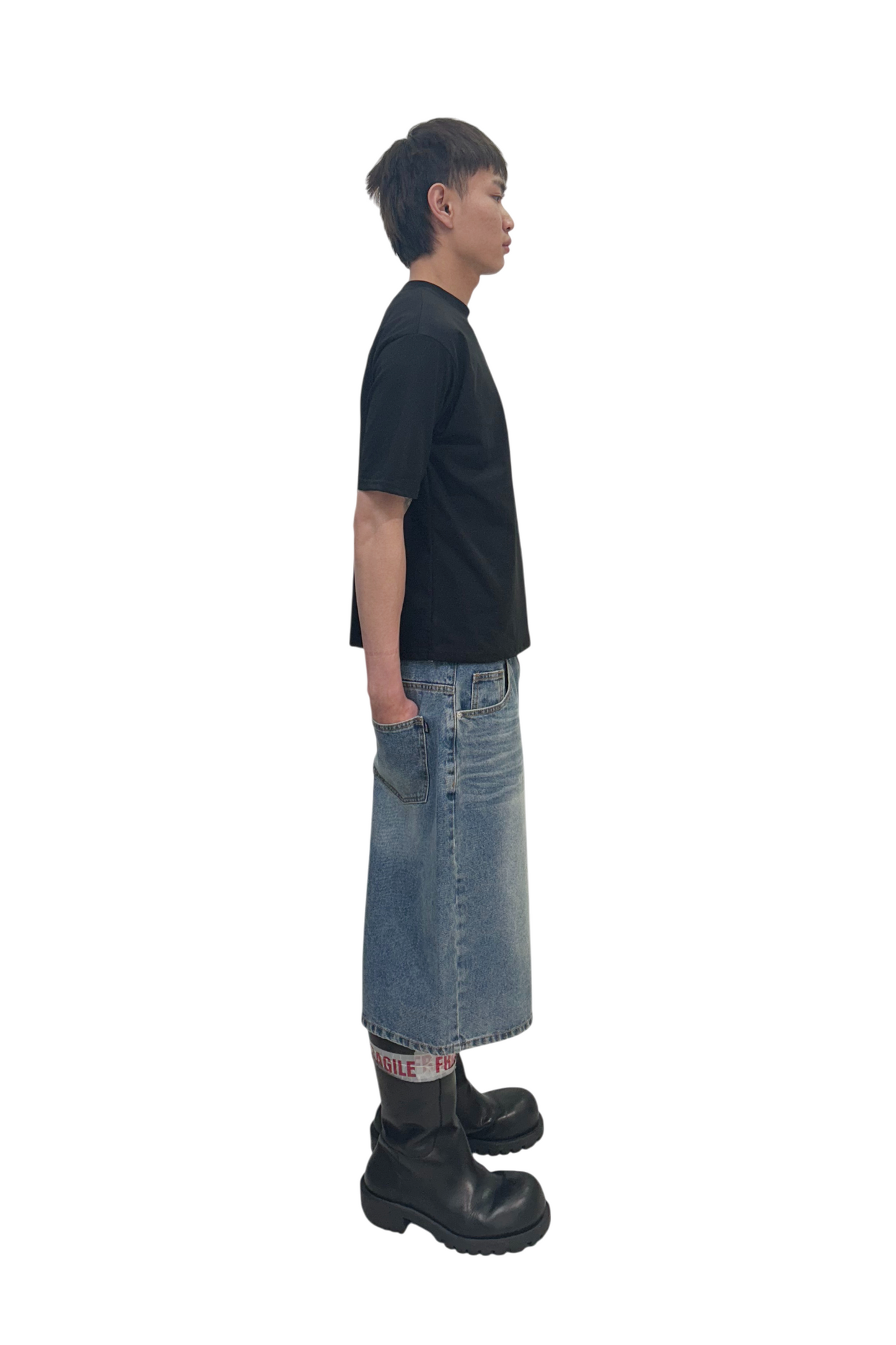 Invis-Able Universal Light T-Shirt Black | ODD EVEN