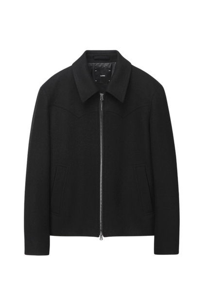 Ilcorso Western Wool Jacket Black | ODD EVEN