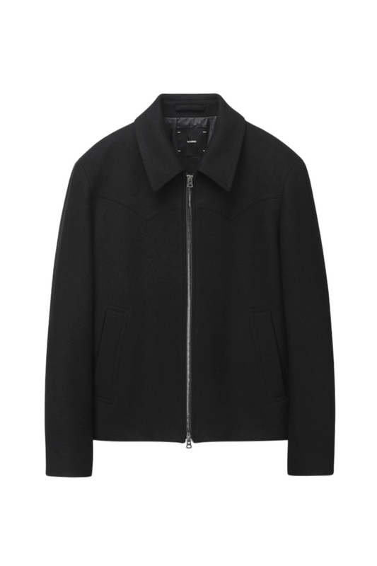 Ilcorso Western Wool Jacket Black | ODD EVEN