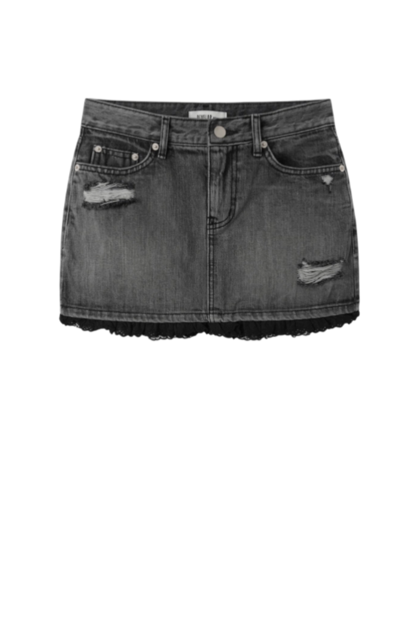 Develop Korea Atlanta Mini Skirt Black