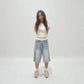 Develop Korea TLC Jorts Blue | ODD EVEN