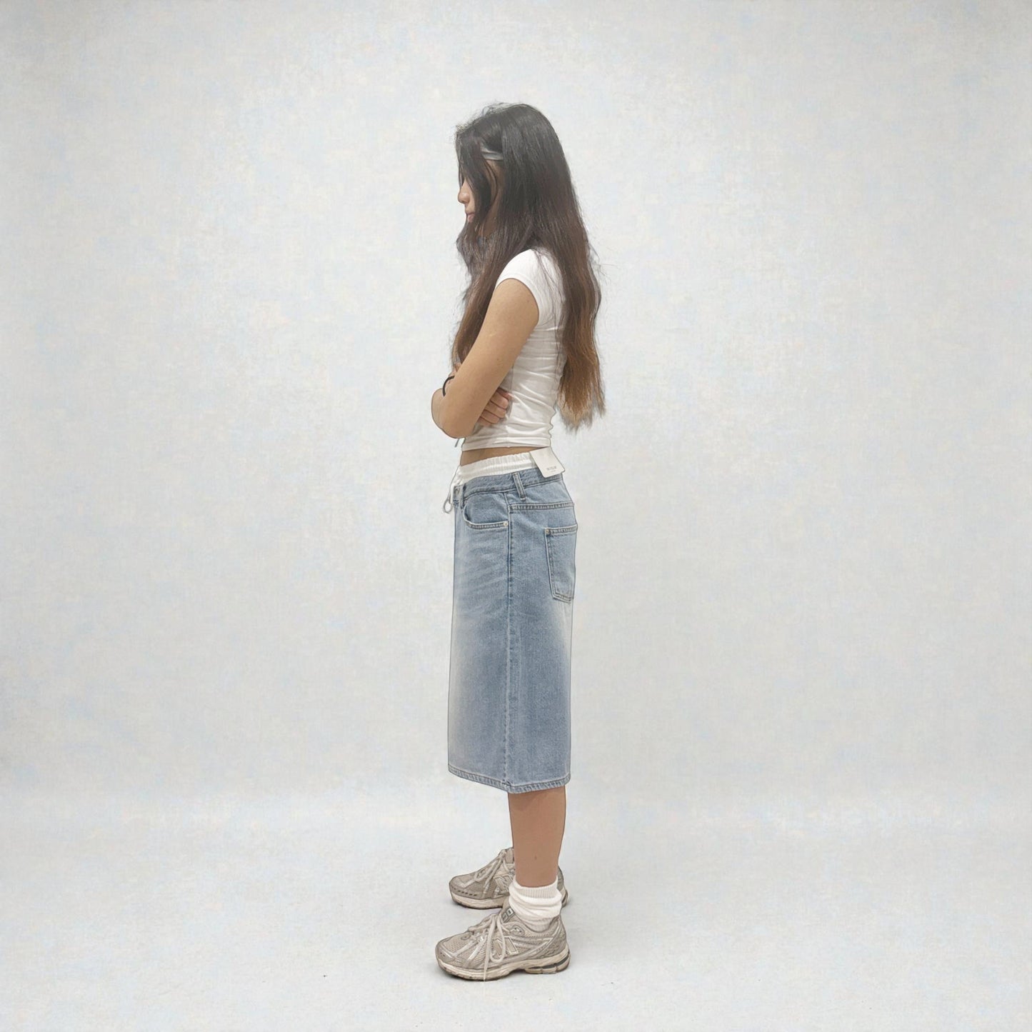 Develop Korea TLC Jorts Blue | ODD EVEN