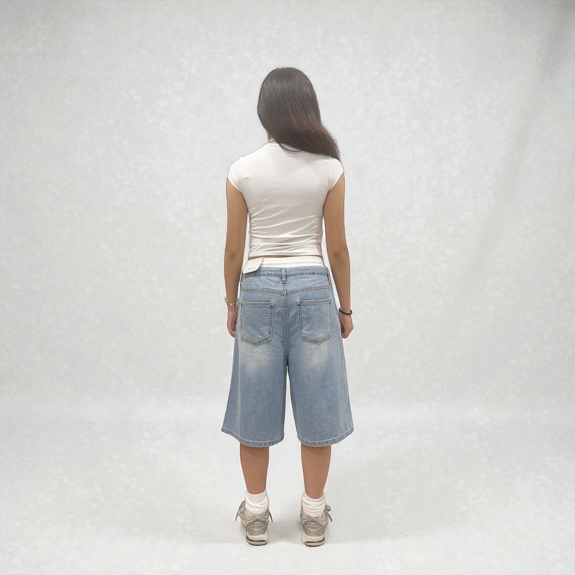Develop Korea TLC Jorts Blue | ODD EVEN