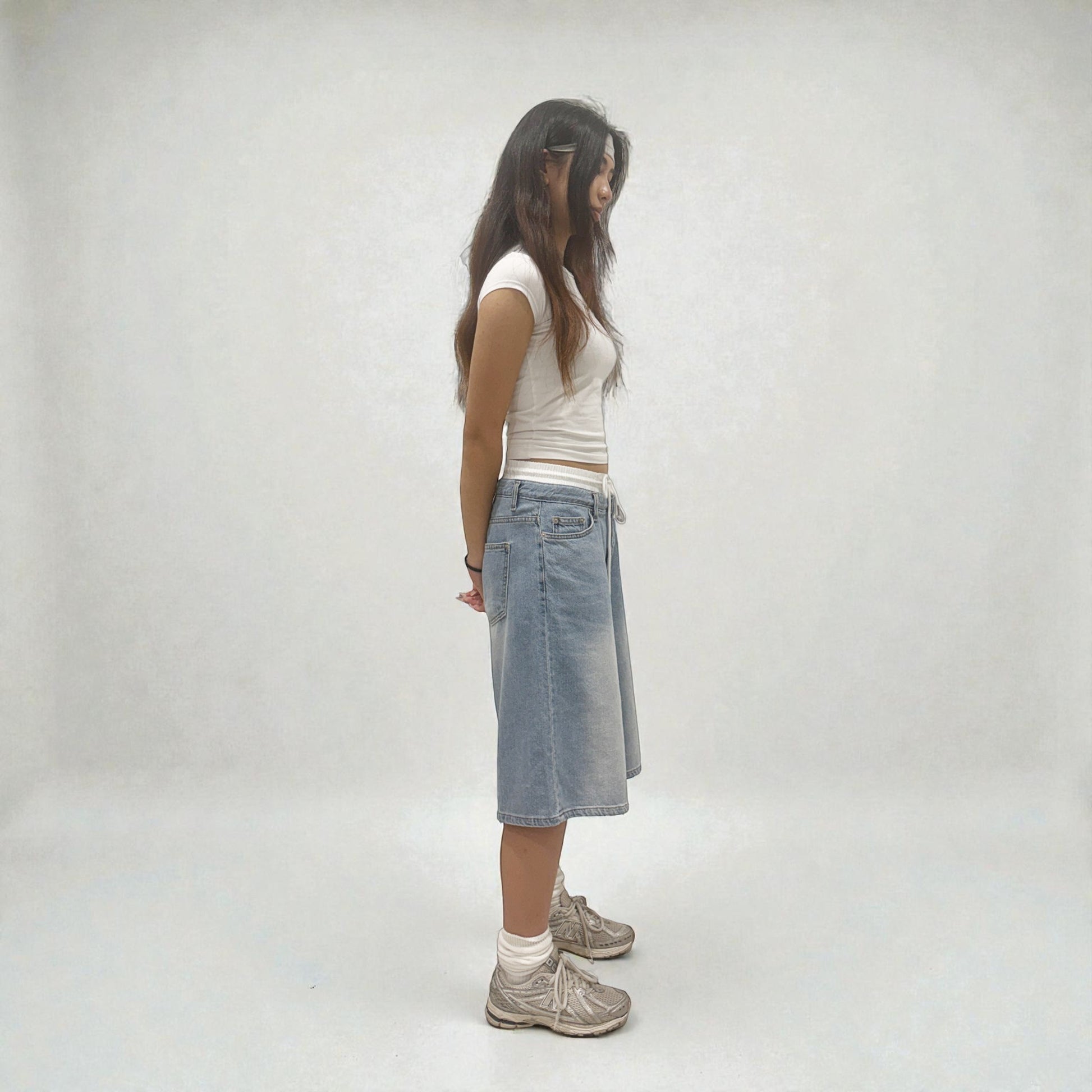 Develop Korea TLC Jorts Blue | ODD EVEN