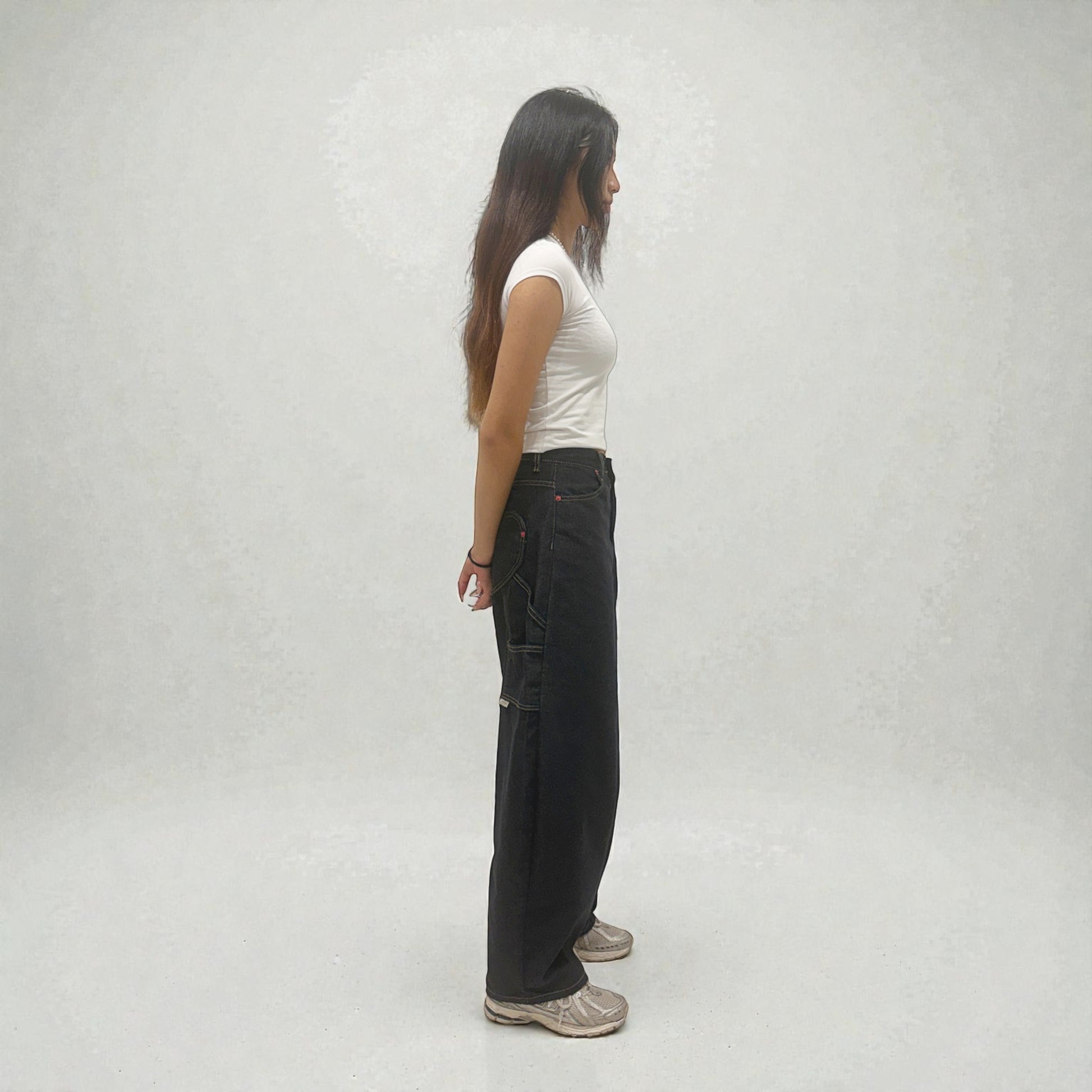 Develop Korea Heartbreak Jeans Indigo | ODD EVEN