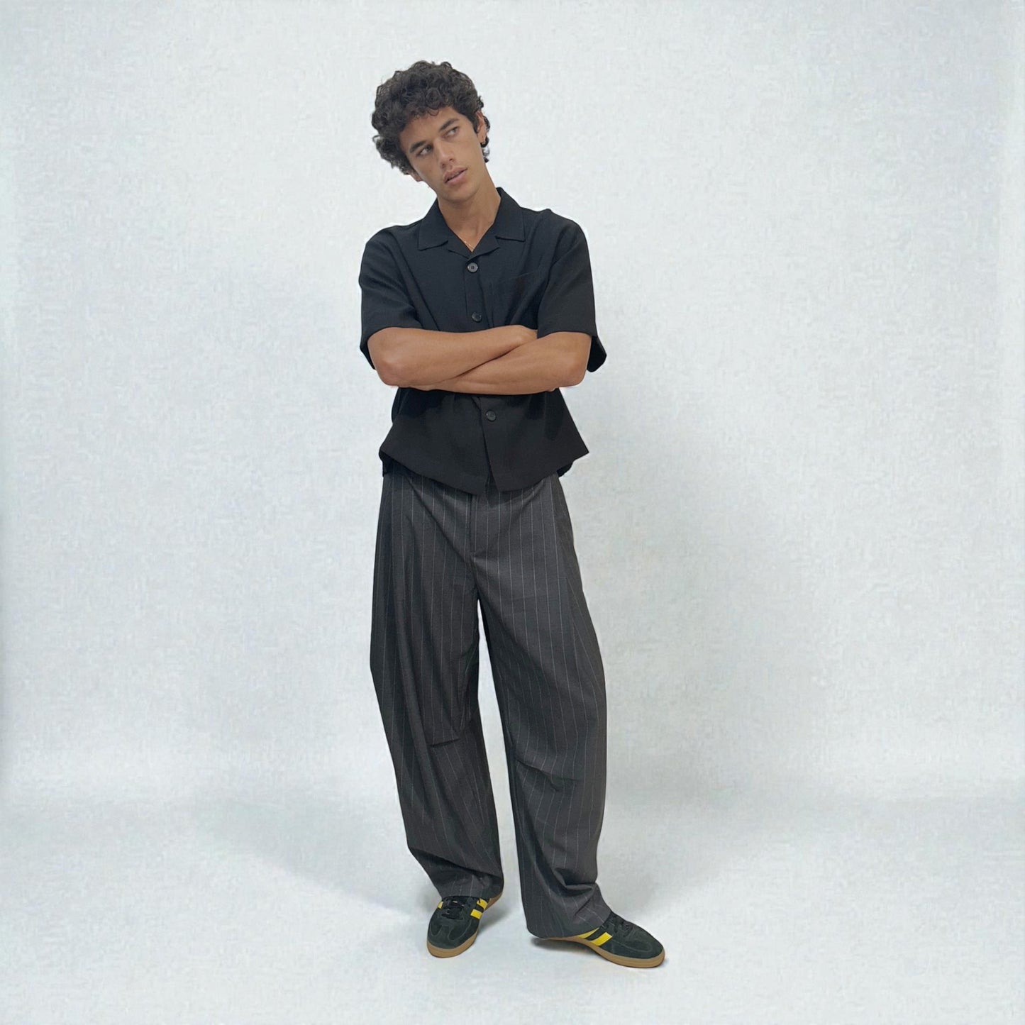 Malenkii Vacation S/S Shirt Black | ODD EVEN