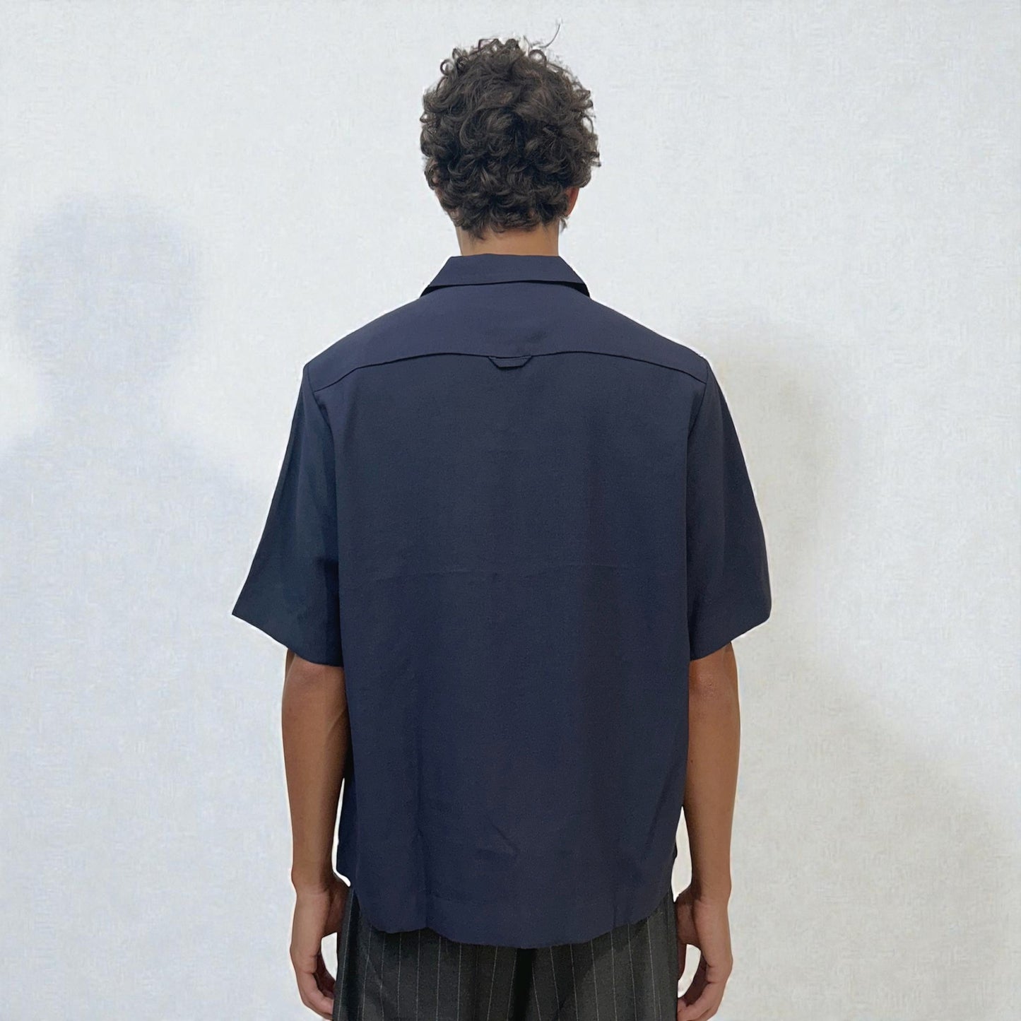Malenkii Vacation S/S Shirt Navy