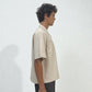 Malenkii Vacation S/S Shirt Beige | ODD EVEN