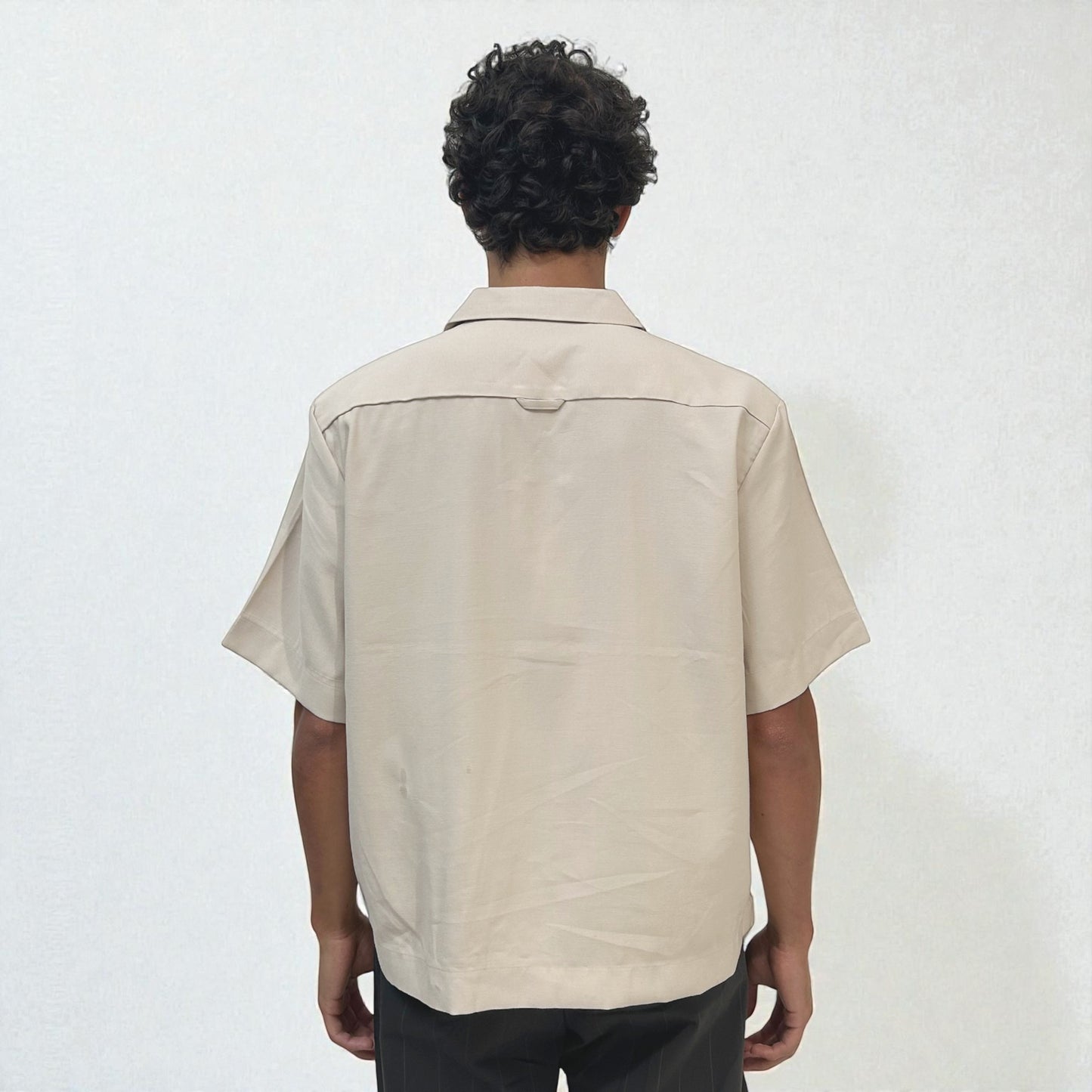 Malenkii Vacation S/S Shirt Beige | ODD EVEN
