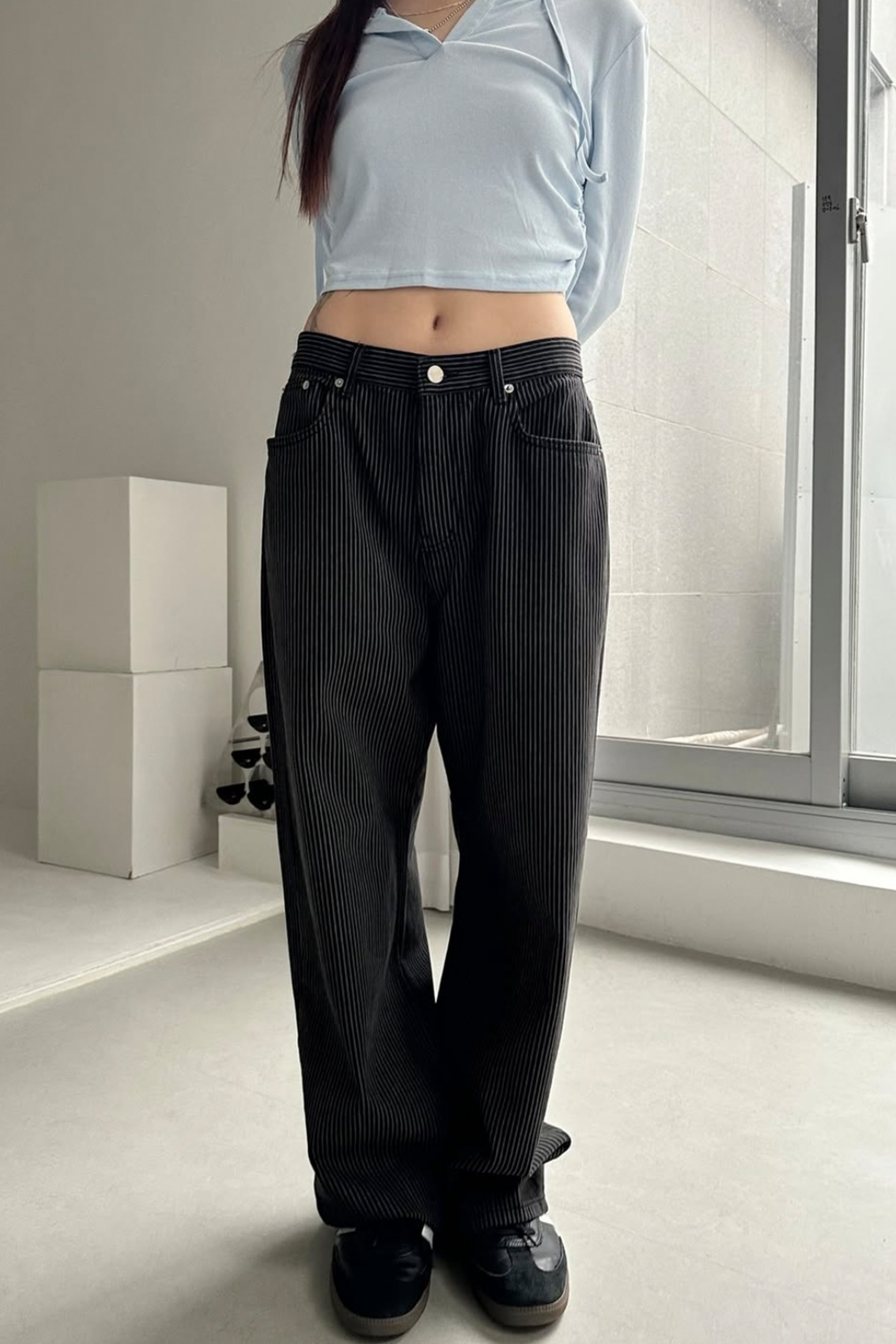 Develop Korea Jail Jeans Black | ODD EVEN