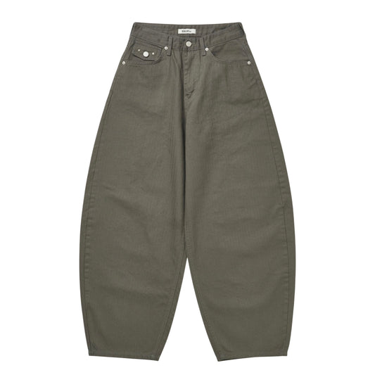 Develop Korea Metal Pants Olive
