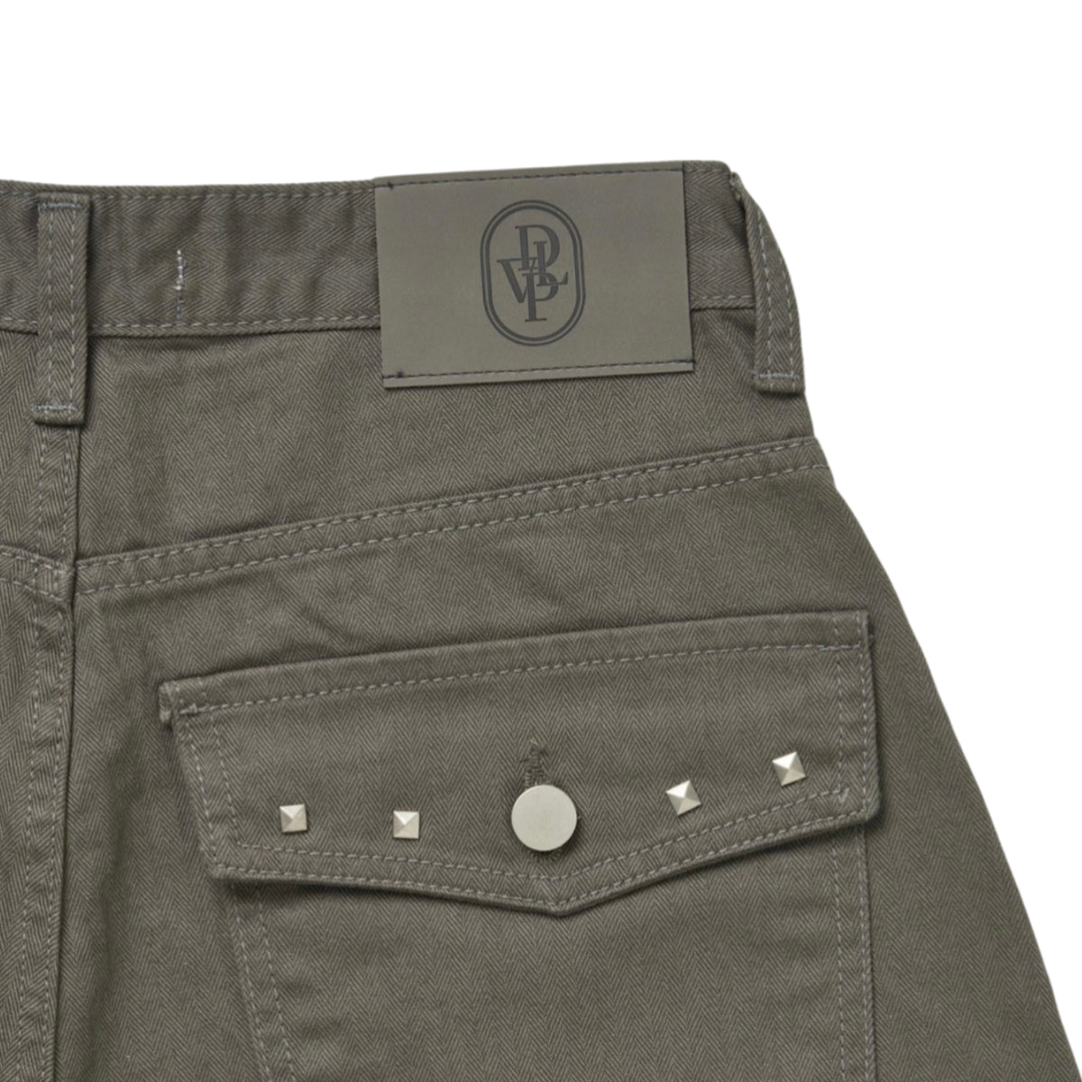 Develop Korea Metal Pants Olive