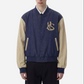 Kaleidoscope Varsity Letterman Jacket Navy