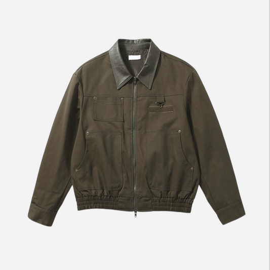 Kaleidoscope Survival Canvas Jacket Khaki