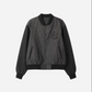 Kaleidoscope Varsity Letterman Jacket Black