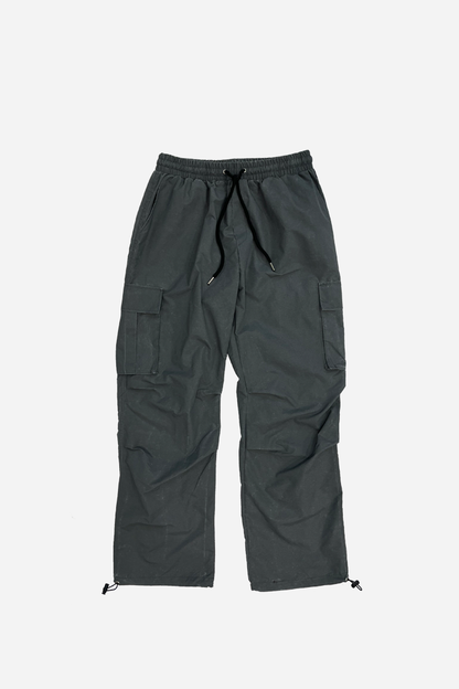 Game Washed Detail Cargo Pants Grey | ODD EVEN