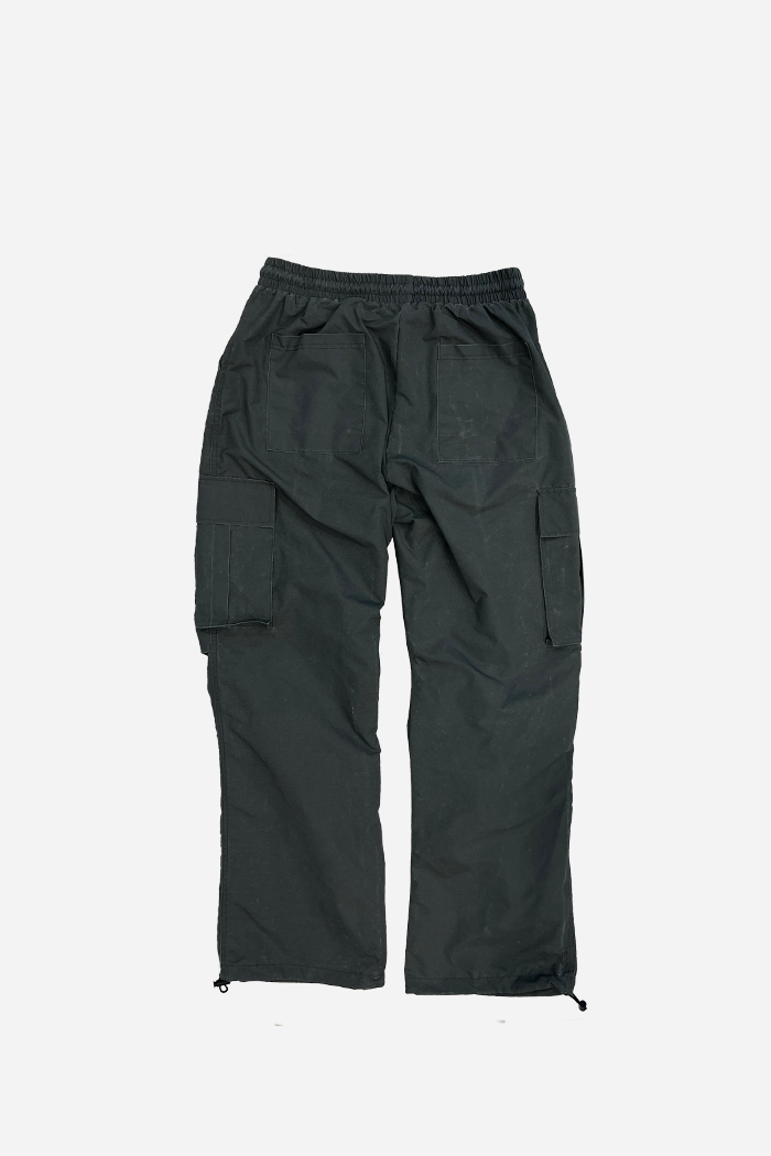 Game Washed Detail Cargo Pants Grey | ODD EVEN