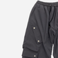 Game Snap button detail Cargo Pants Charcoal l ODD EVEN