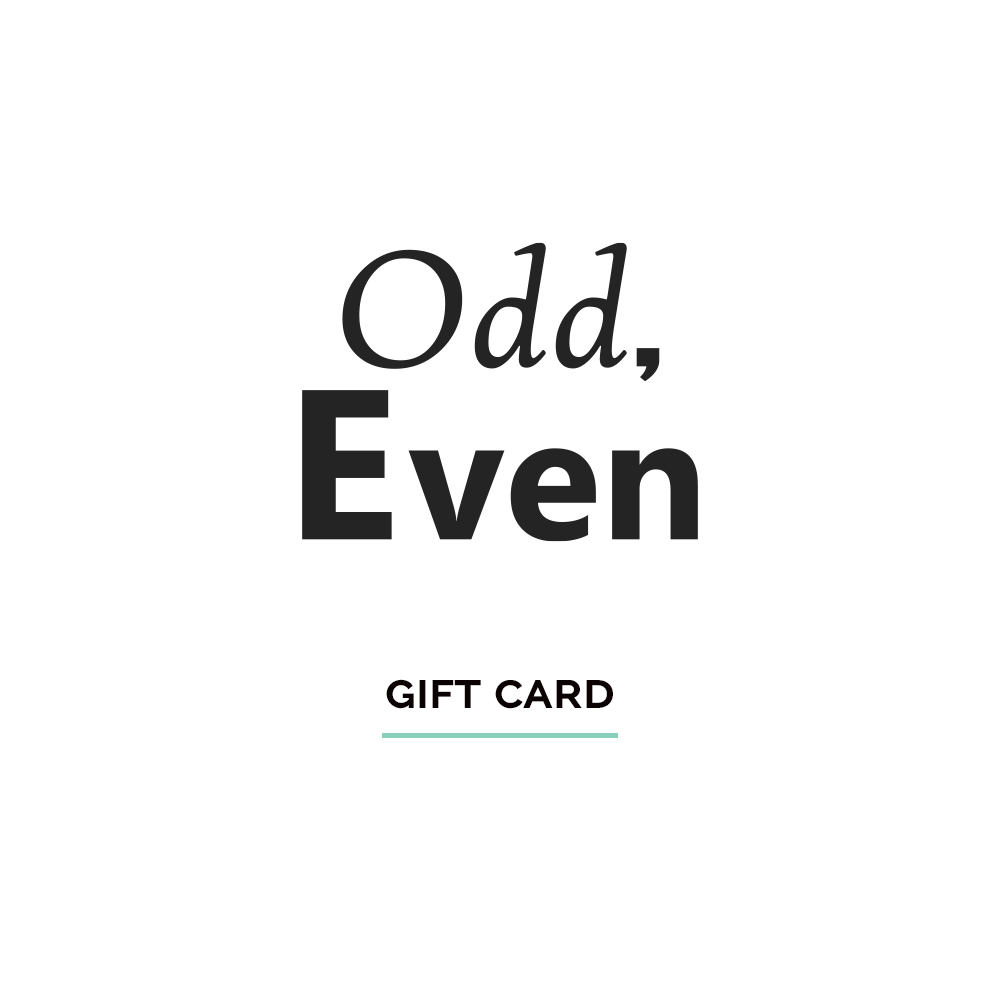 Odd Even Gift Card