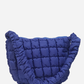 Plush Bubble Tote Medium Bag Navy | ODD EVEN
