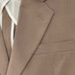 Gentle Cover Linen Summer Blazer Beige | ODD EVEN