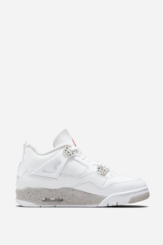 Air Jordan 4 Retro White/Fire Red-Tech Grey-Black | ODD EVEN